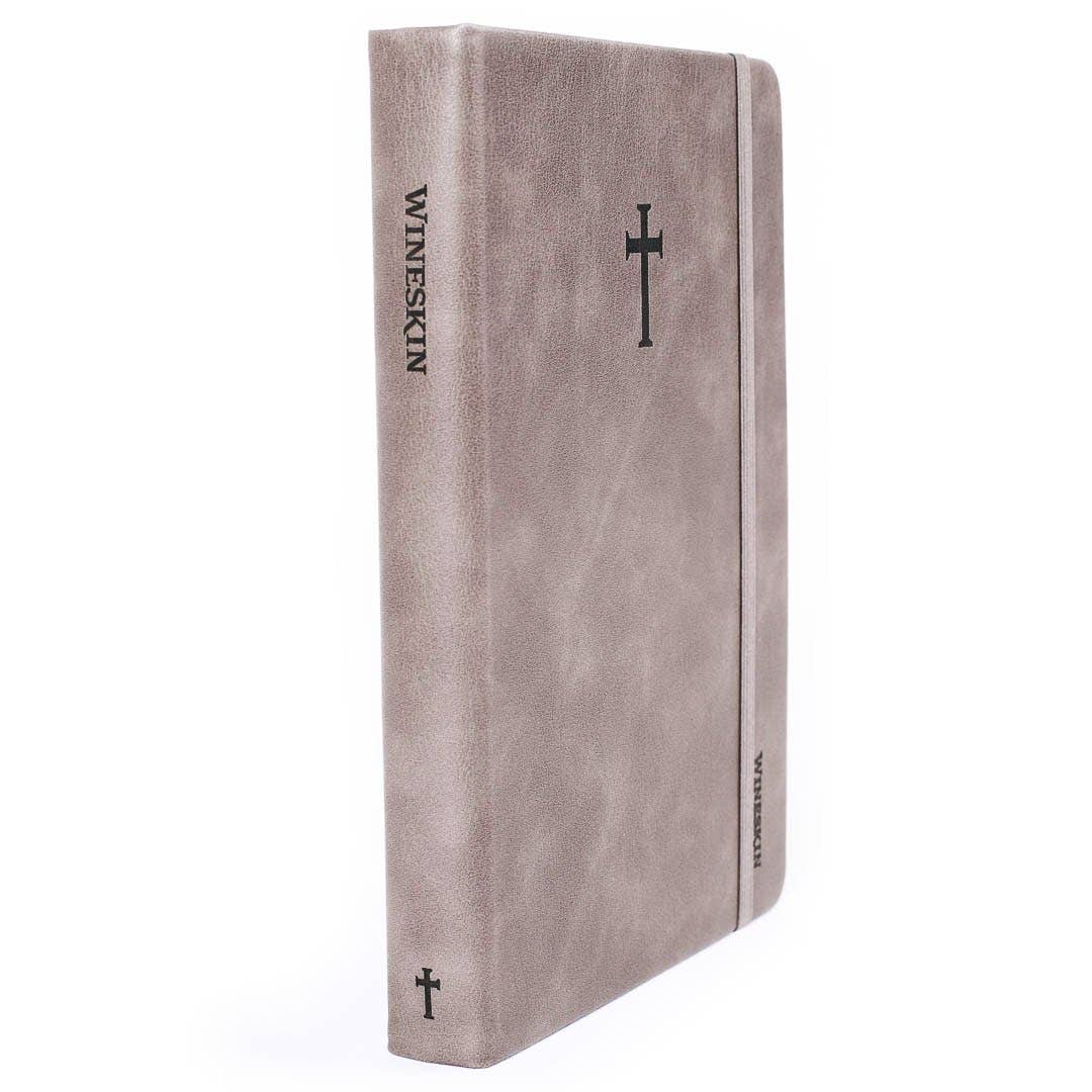 Wineskin Journal - Hard Cover - Grey - 420 Pages