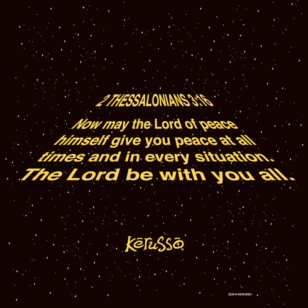 Kerusso Christian T-Shirt May The Lord