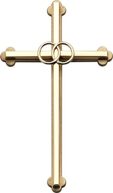 Gold Wall Cross