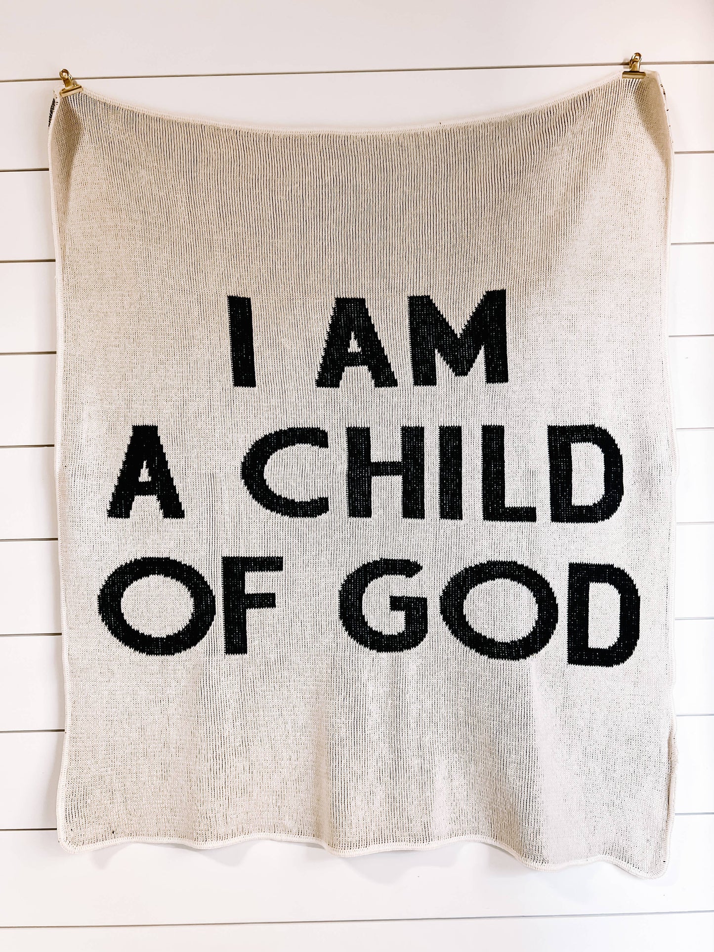 Child of God Knit Blanket