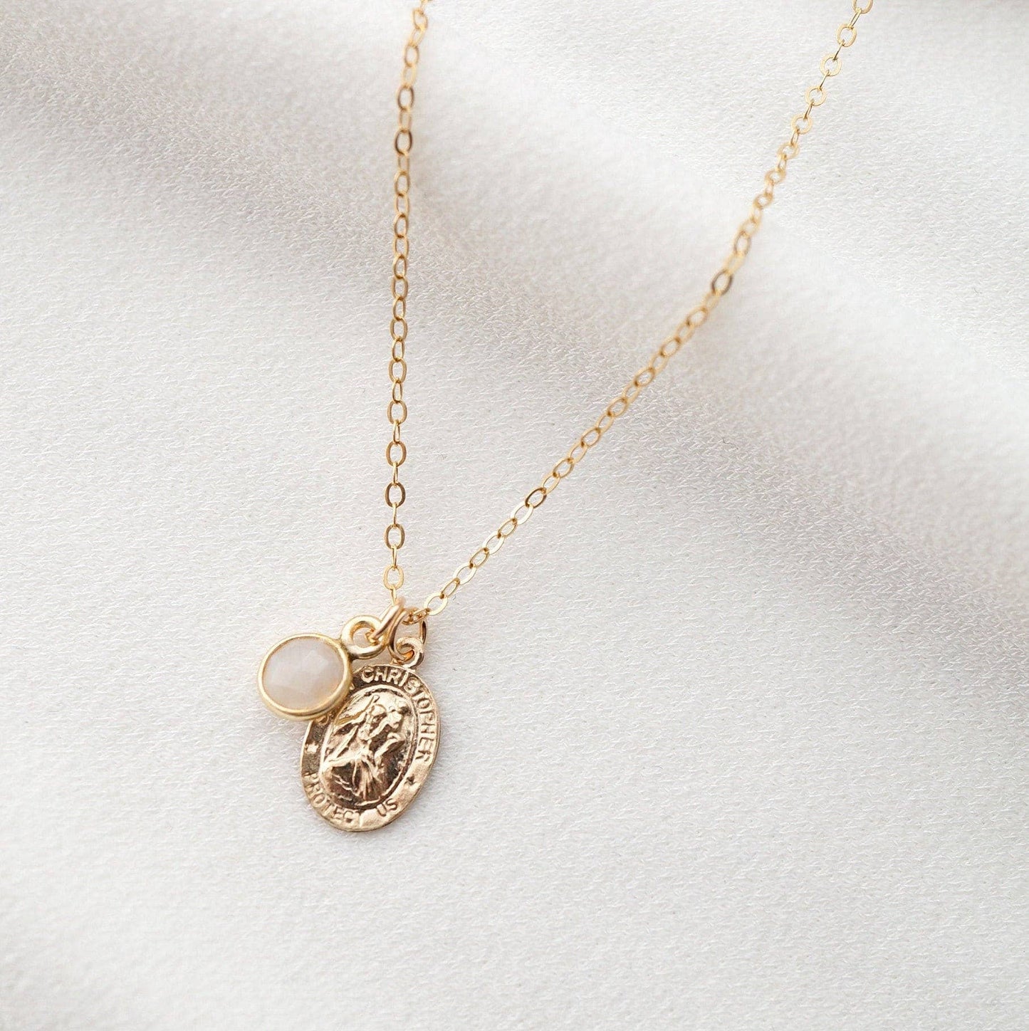 St. Christopher Gold Filled Necklace