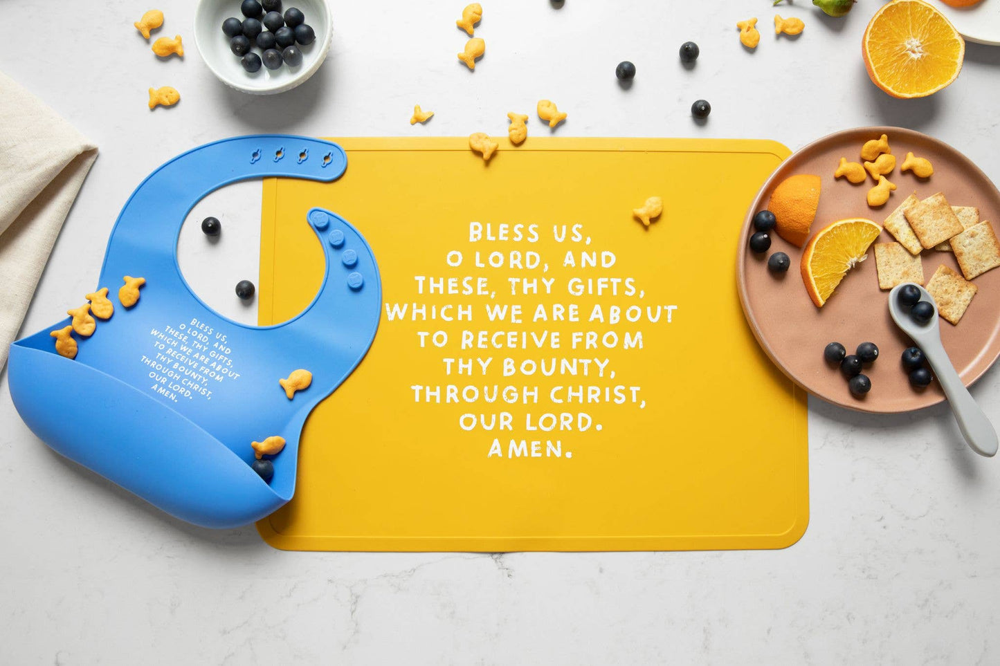 Meal Blessing Silicone Placemat