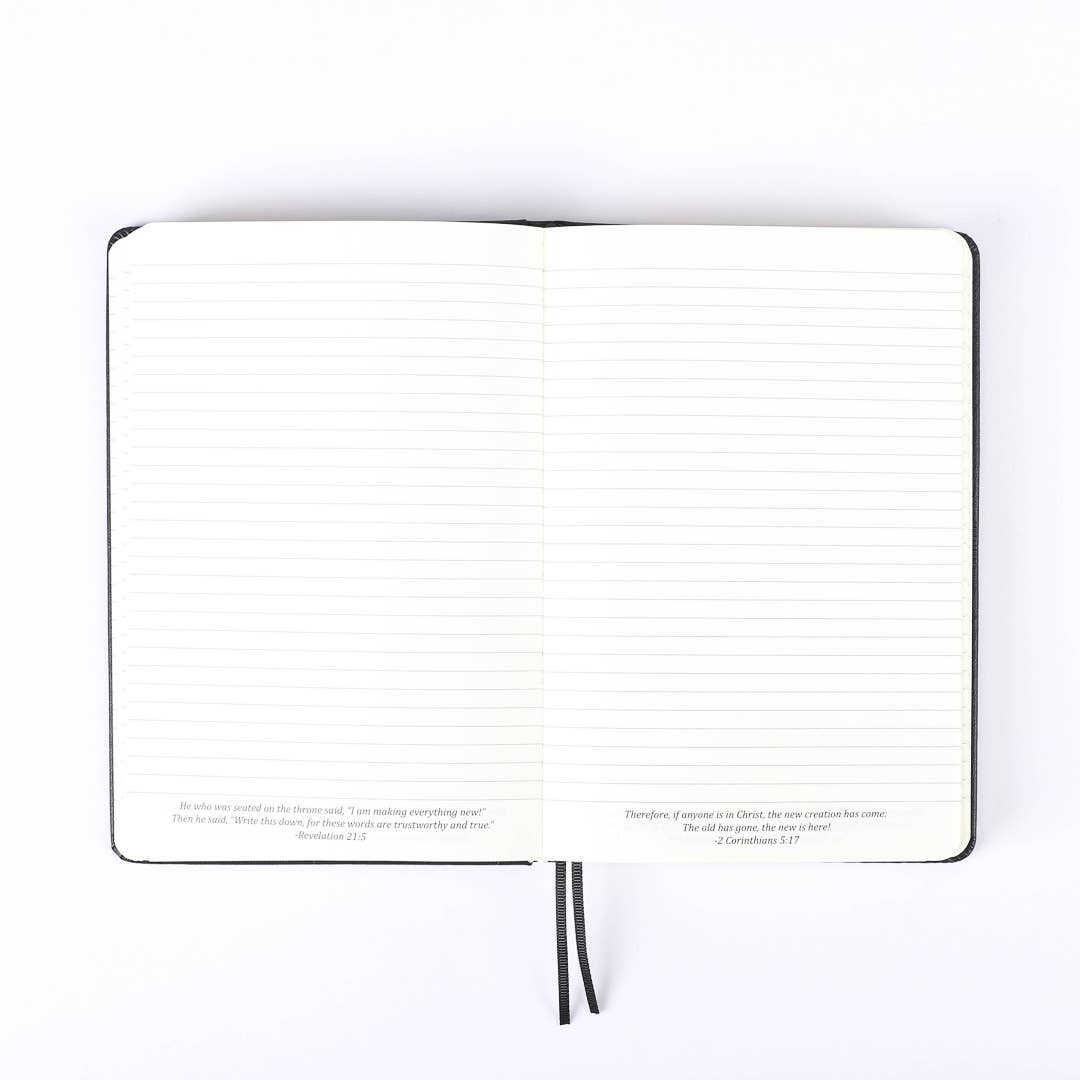 Wineskin Journal - Hard Cover - Black - 420 Pages