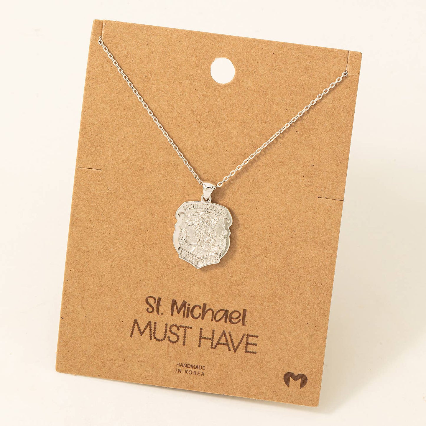 St Michael Pendant Necklace