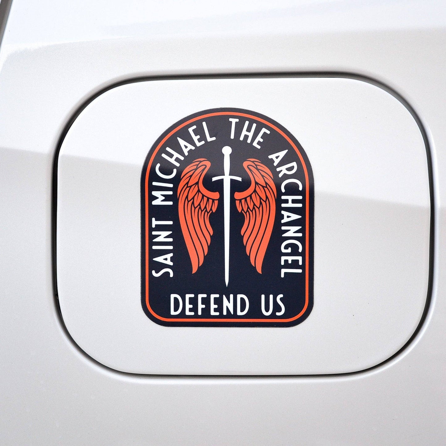 St. Michael Decal Magnet