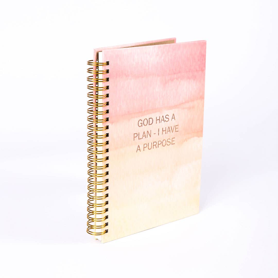 Spiral Bound Journal - Plan & Purpose - 196 Pages