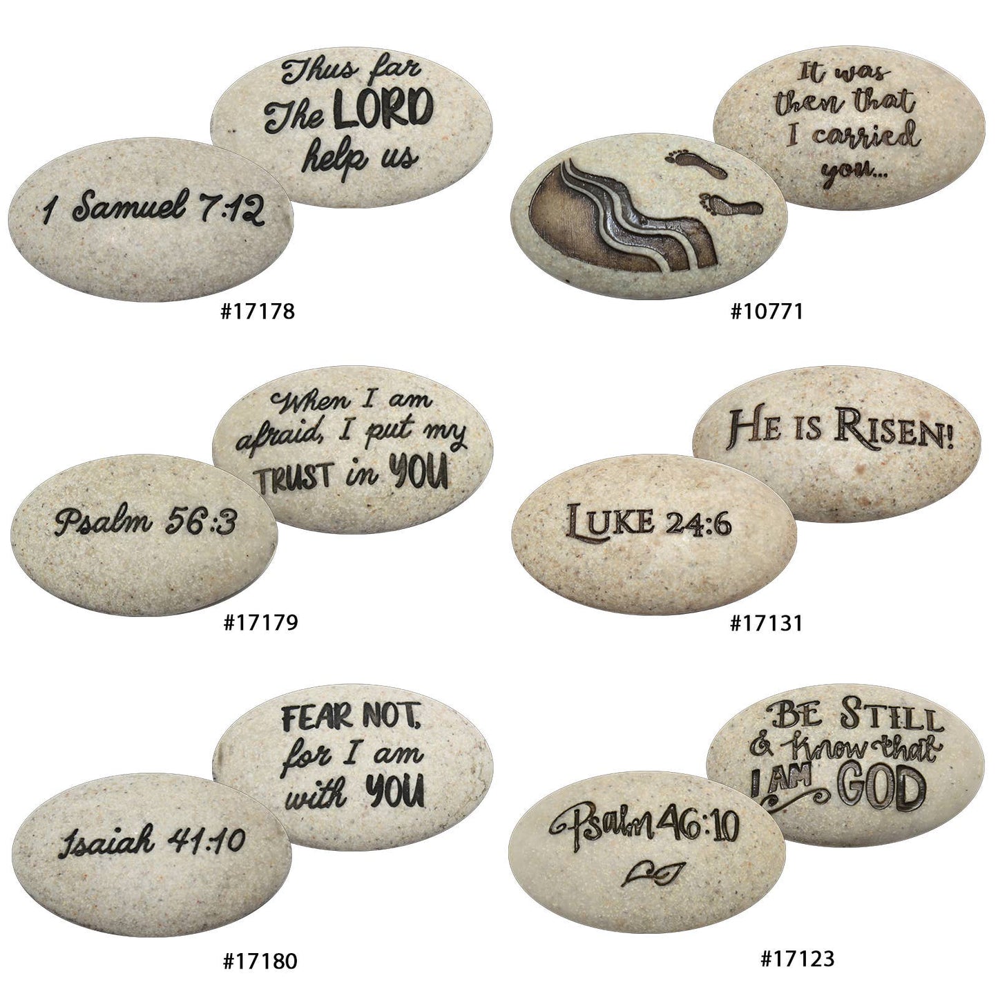 Scripture Stone 72pc Assortment