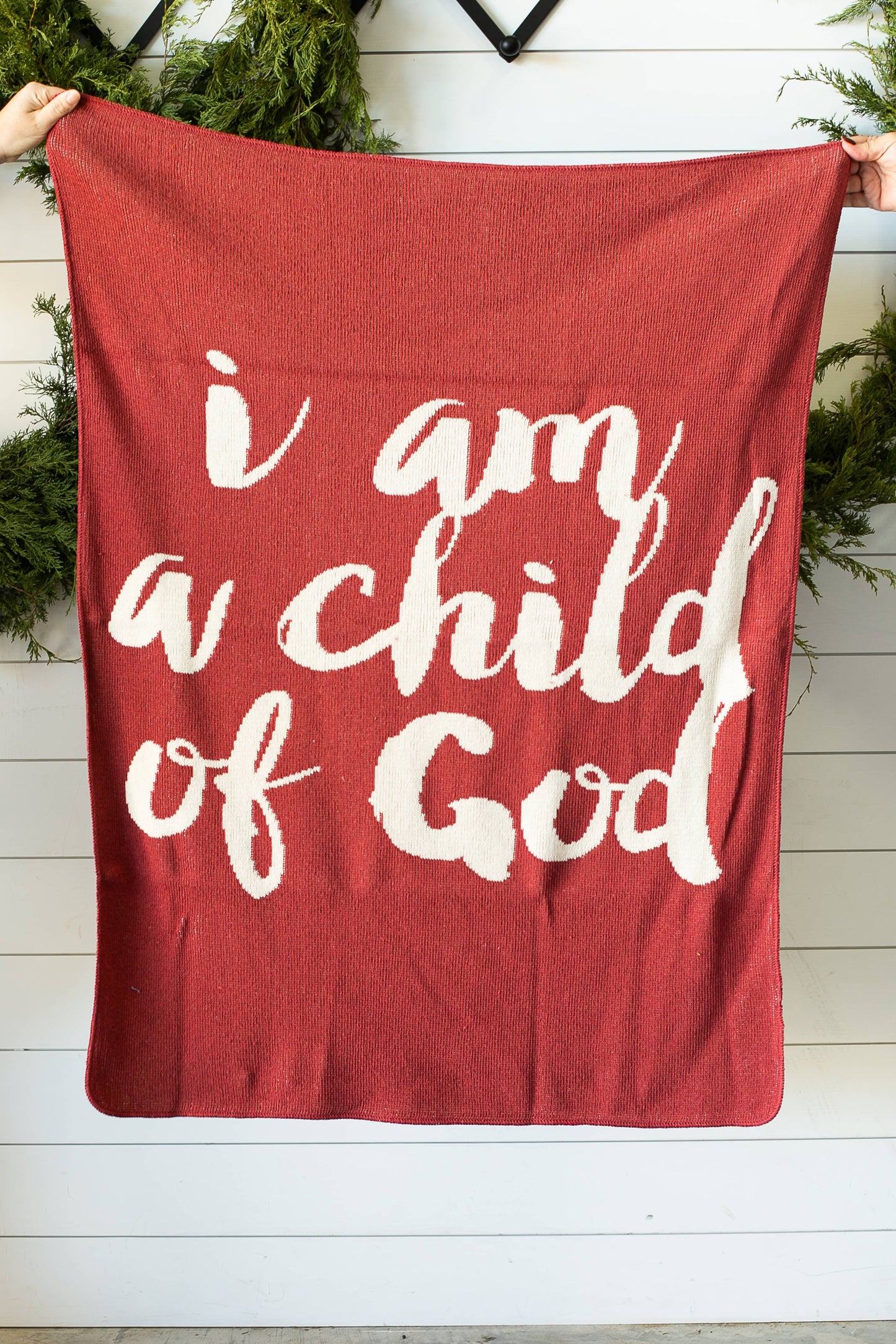 Child of God Knit Blanket