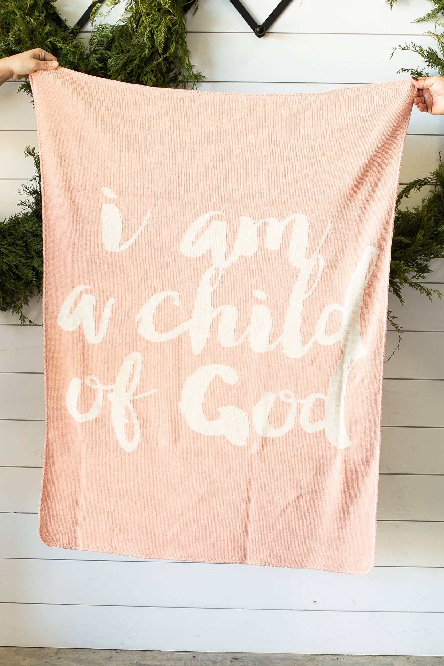 Child of God Knit Blanket