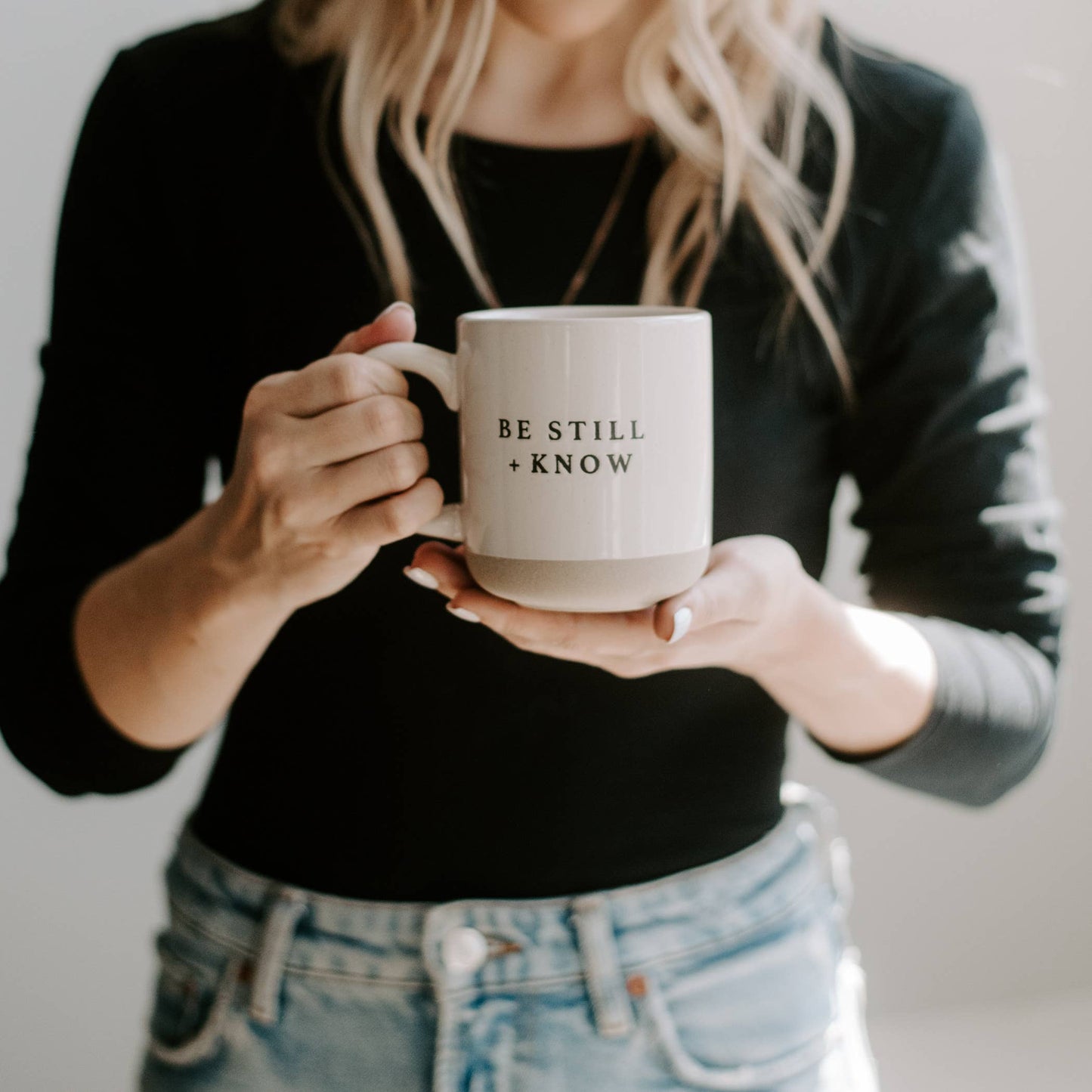 Be Still and Know Stoneware Mug