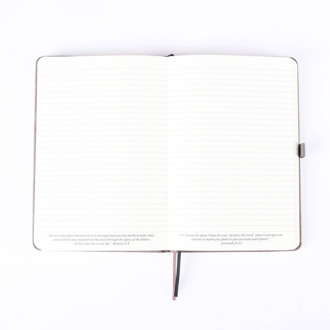 Wineskin Journal - Hard Cover - Grey - 420 Pages