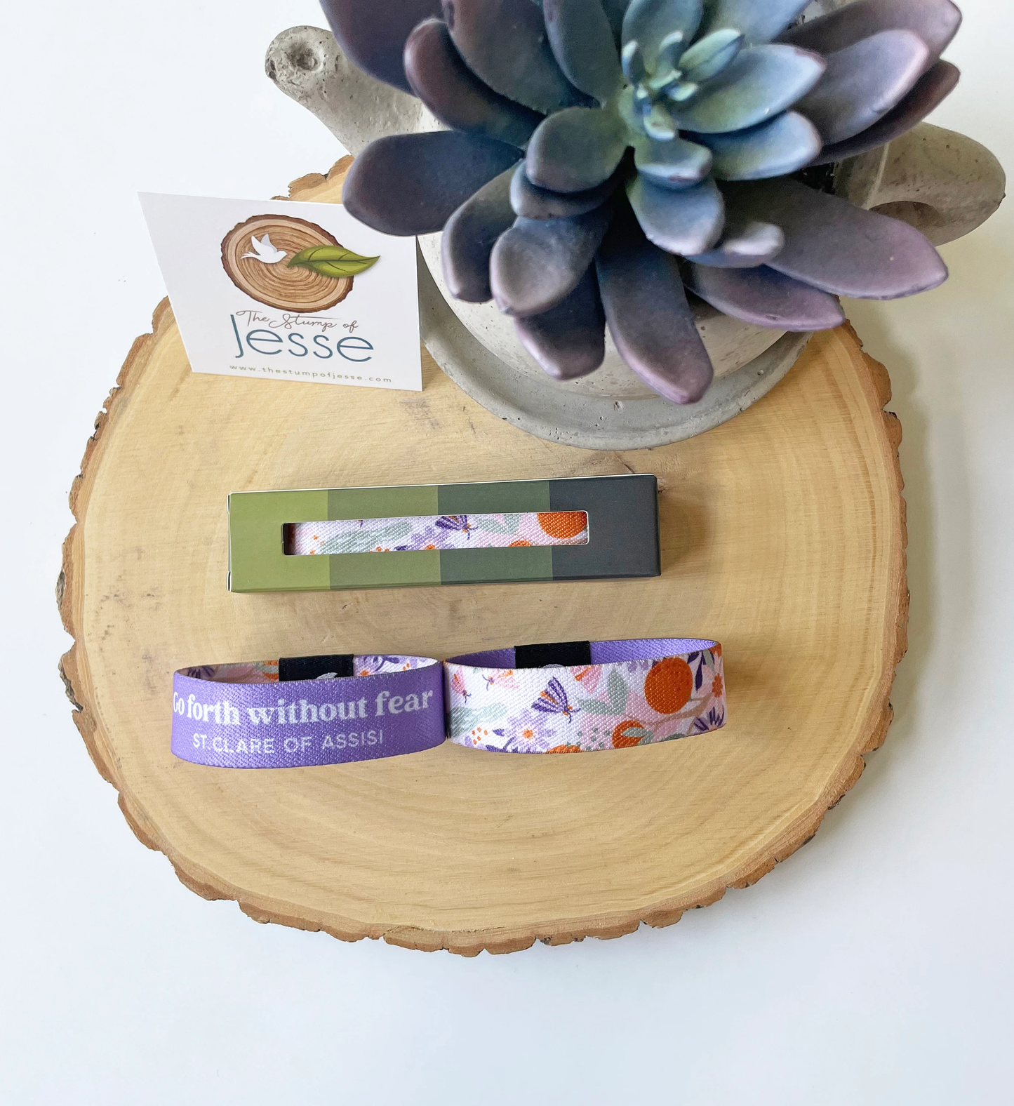 St. Clare of Assisi Reversible Bracelet