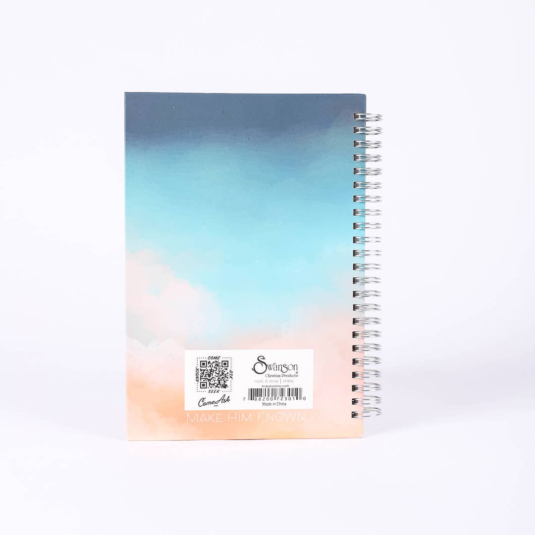Spiral Bound Journal - Here & Now - 196 Pages