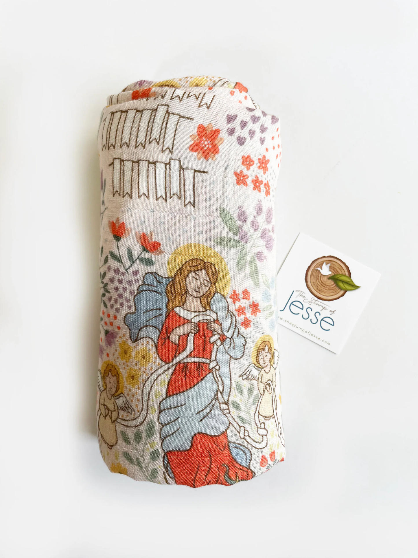 Mary Undoer of Knots Swaddle