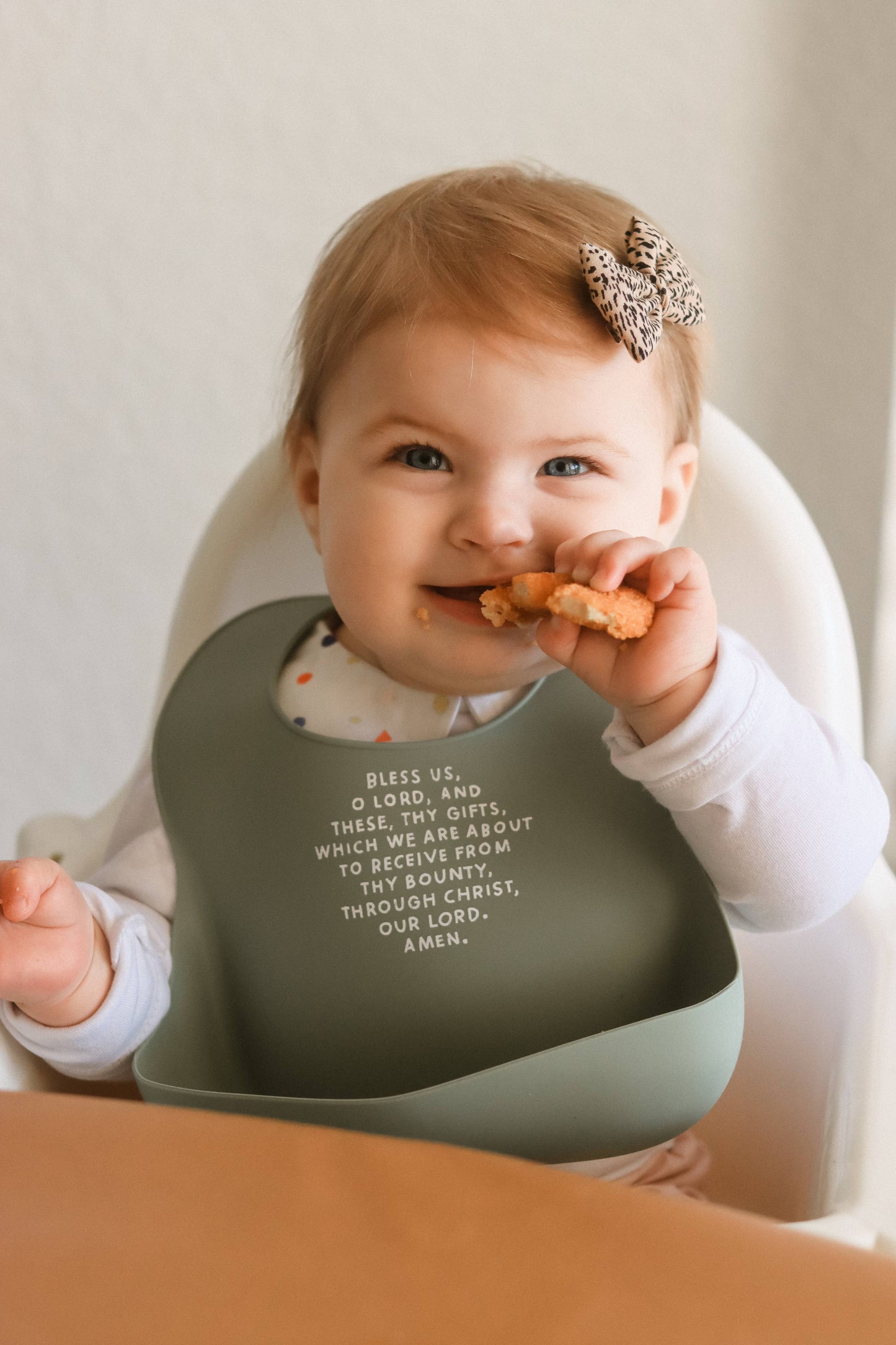 Catholic Meal Blessing BPA Free Bib