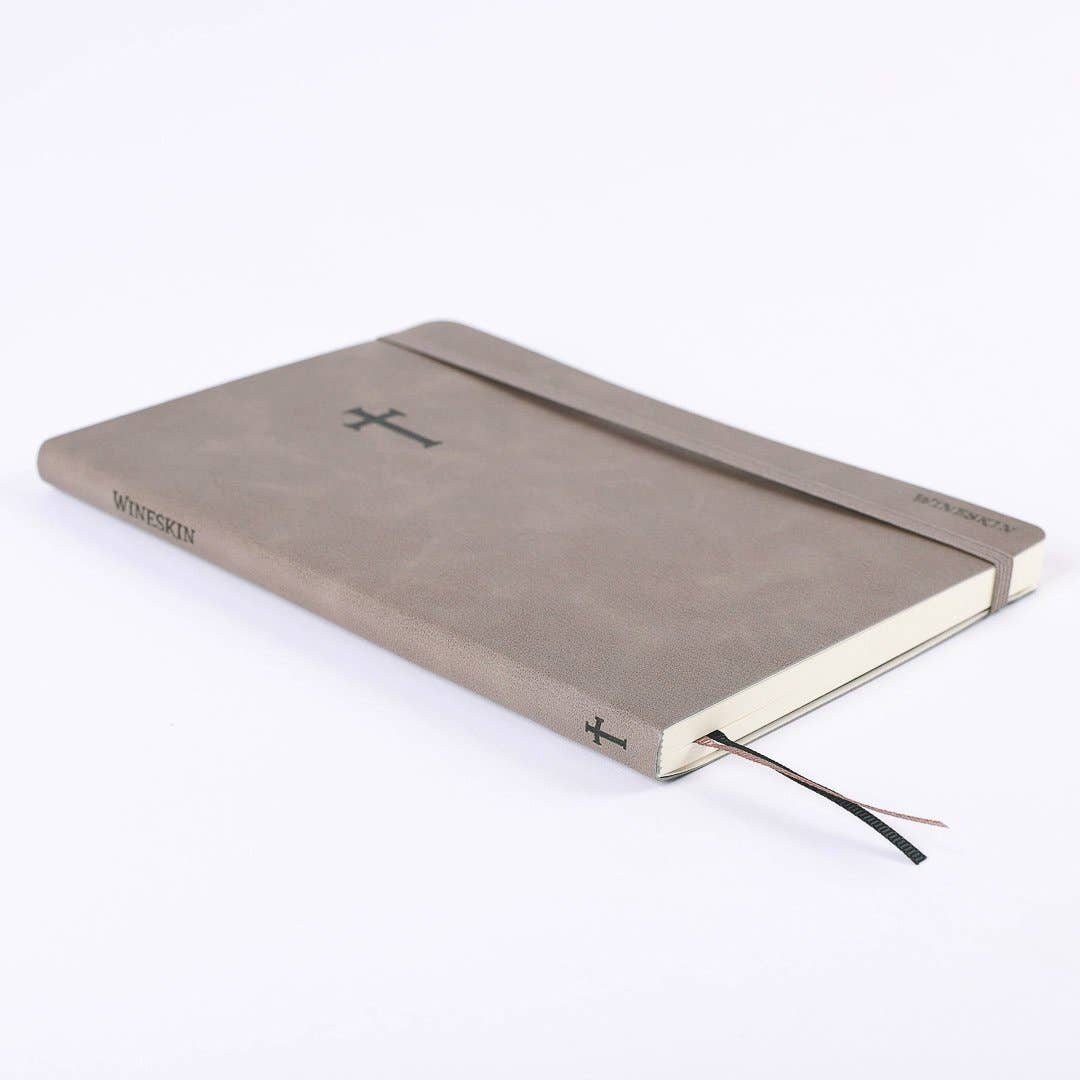 Wineskin Journal - Soft Cover - Grey - 196 Pages