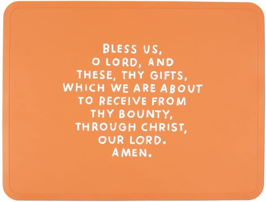 Meal Blessing Silicone Placemat
