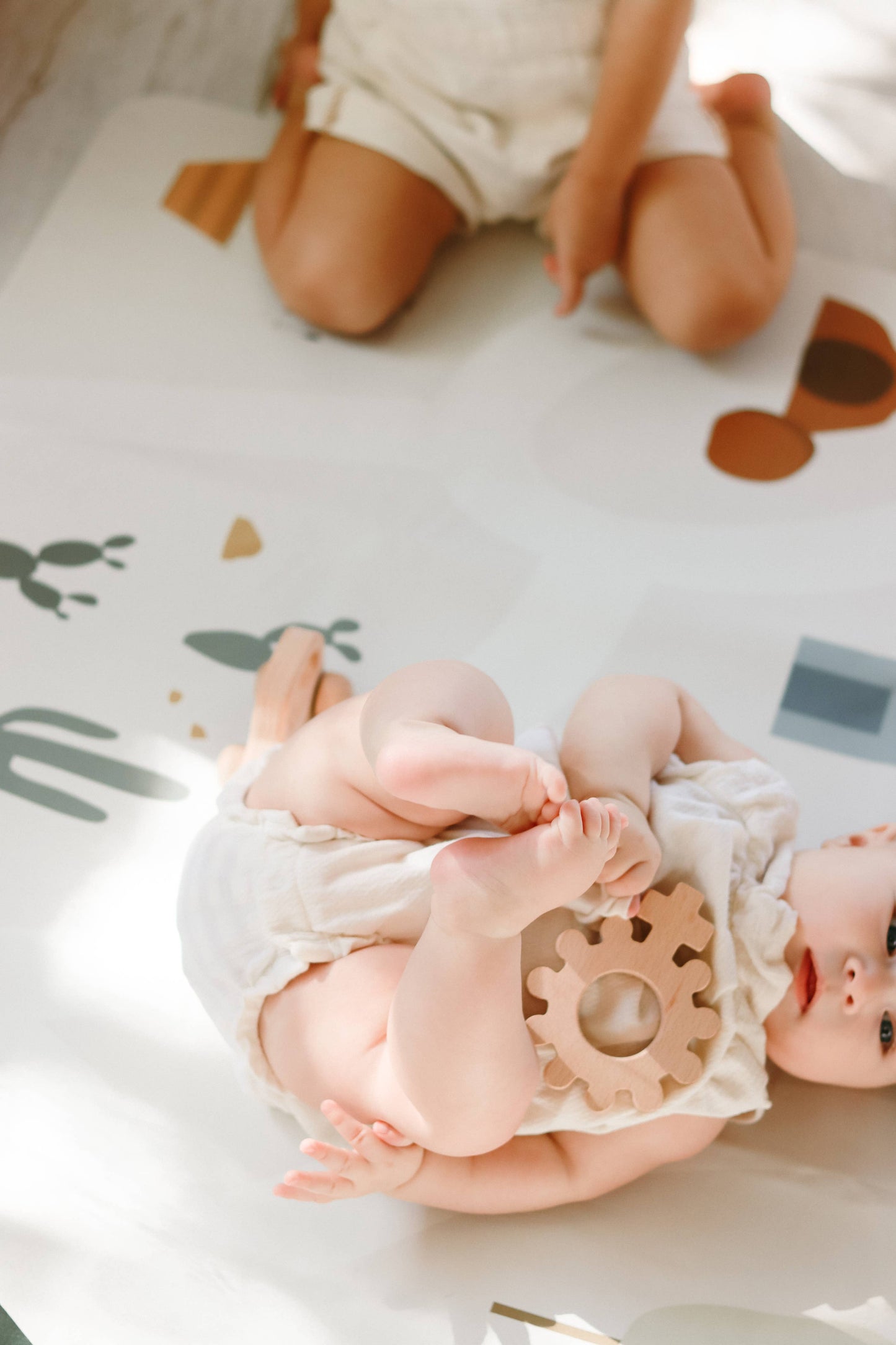 Baby's First Rosary Wooden Teether