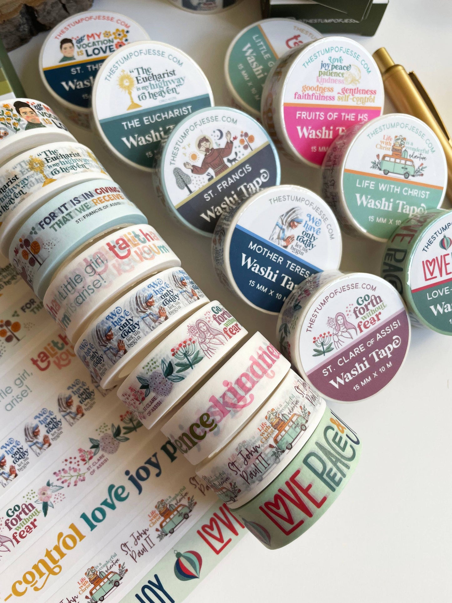 St. Catherine of Siena Washi Tape | 15mm x 10m