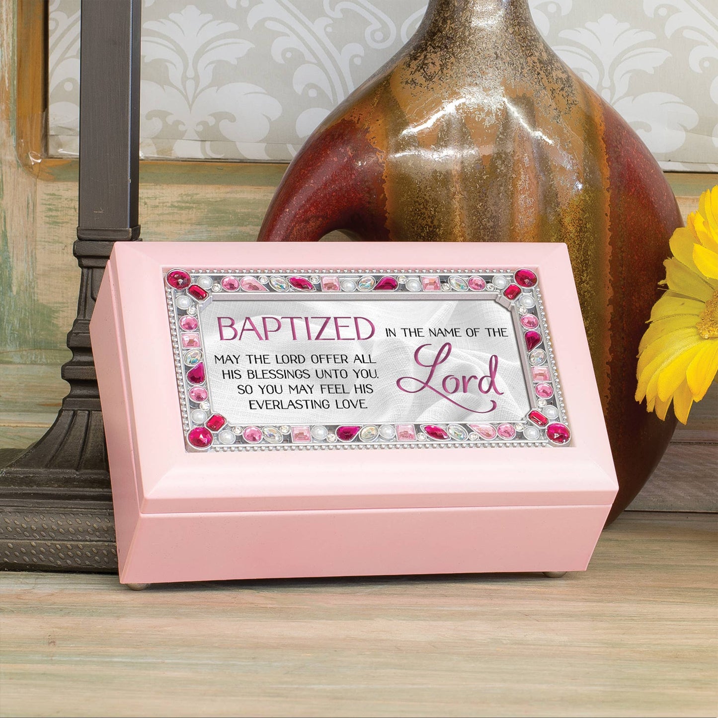 Baptized Jeweled Music Box