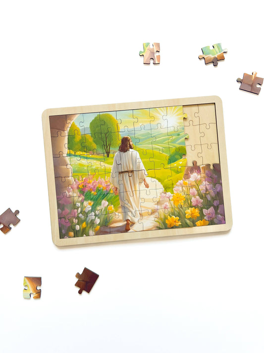 Christ is Risen Wooden Puzzle