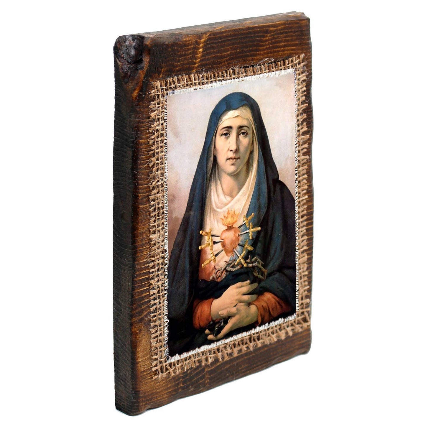 Lady of Seven Sorrows Retablo (MOQ 1)