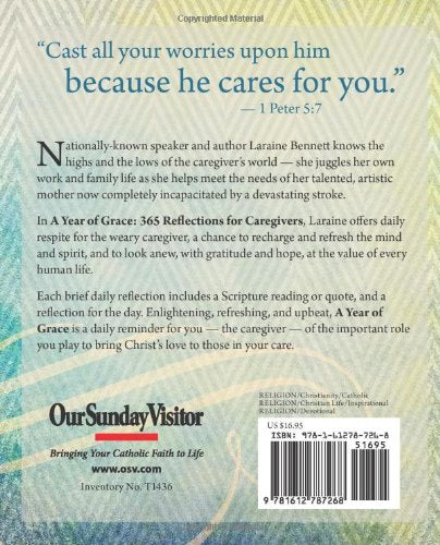A Year of Grace: 365 Reflections for Caregivers