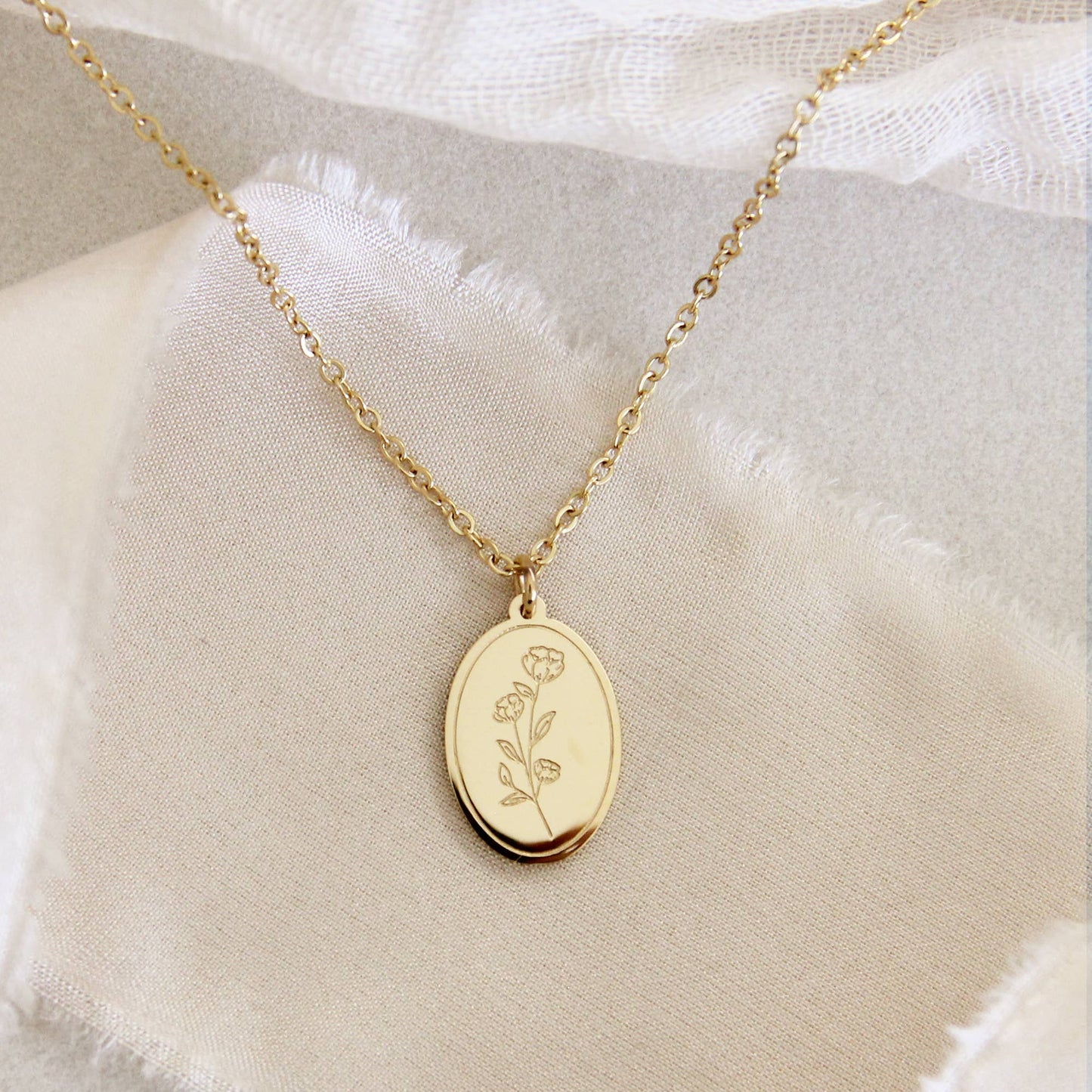 Flower Necklace, Isaiah 40:8