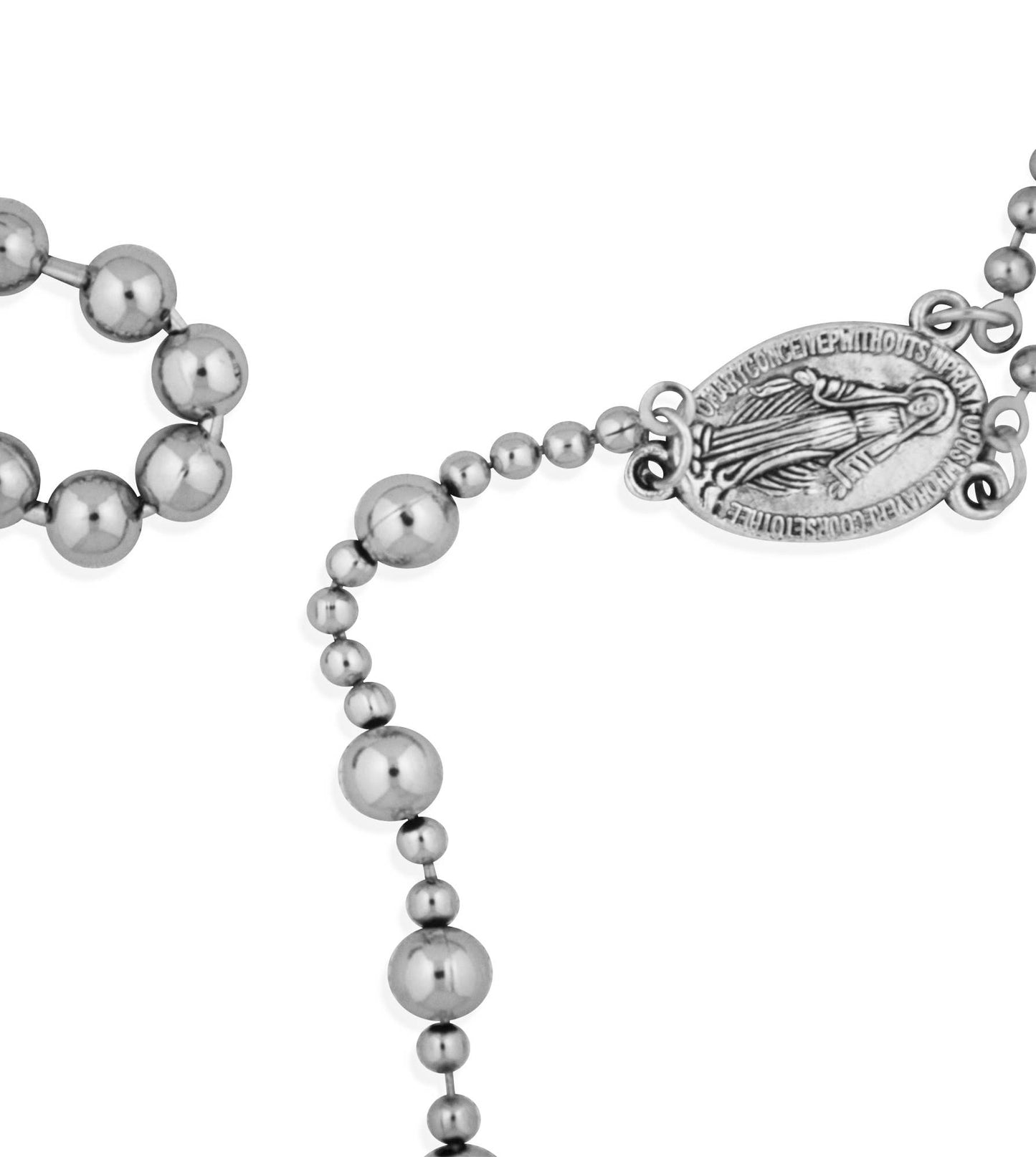 Soldier of God Chrome Military Rosary