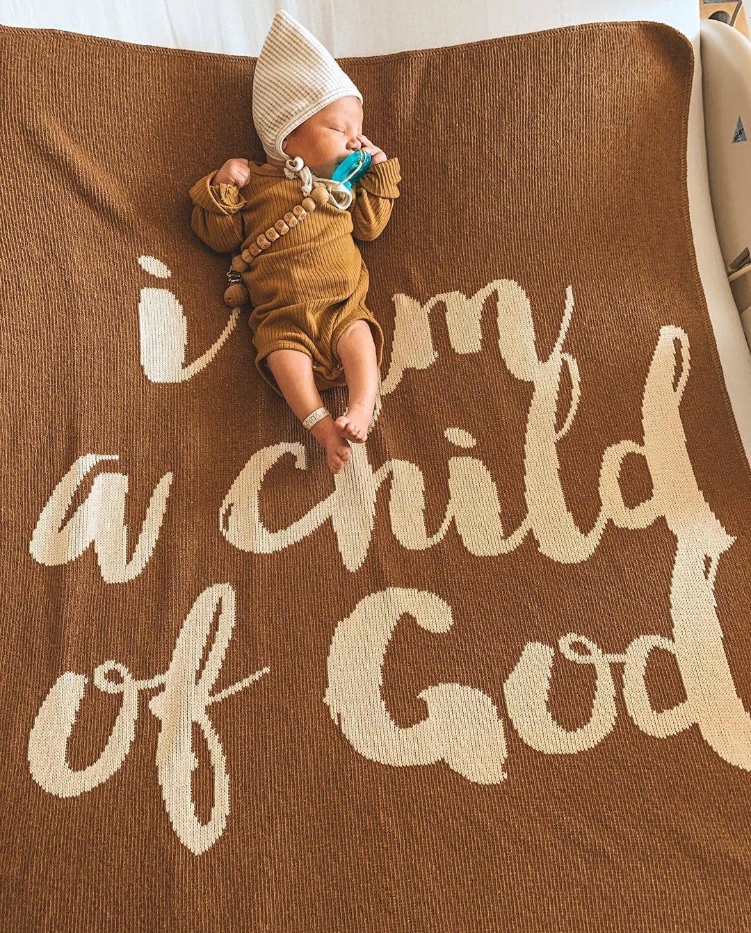 Child of God Knit Blanket