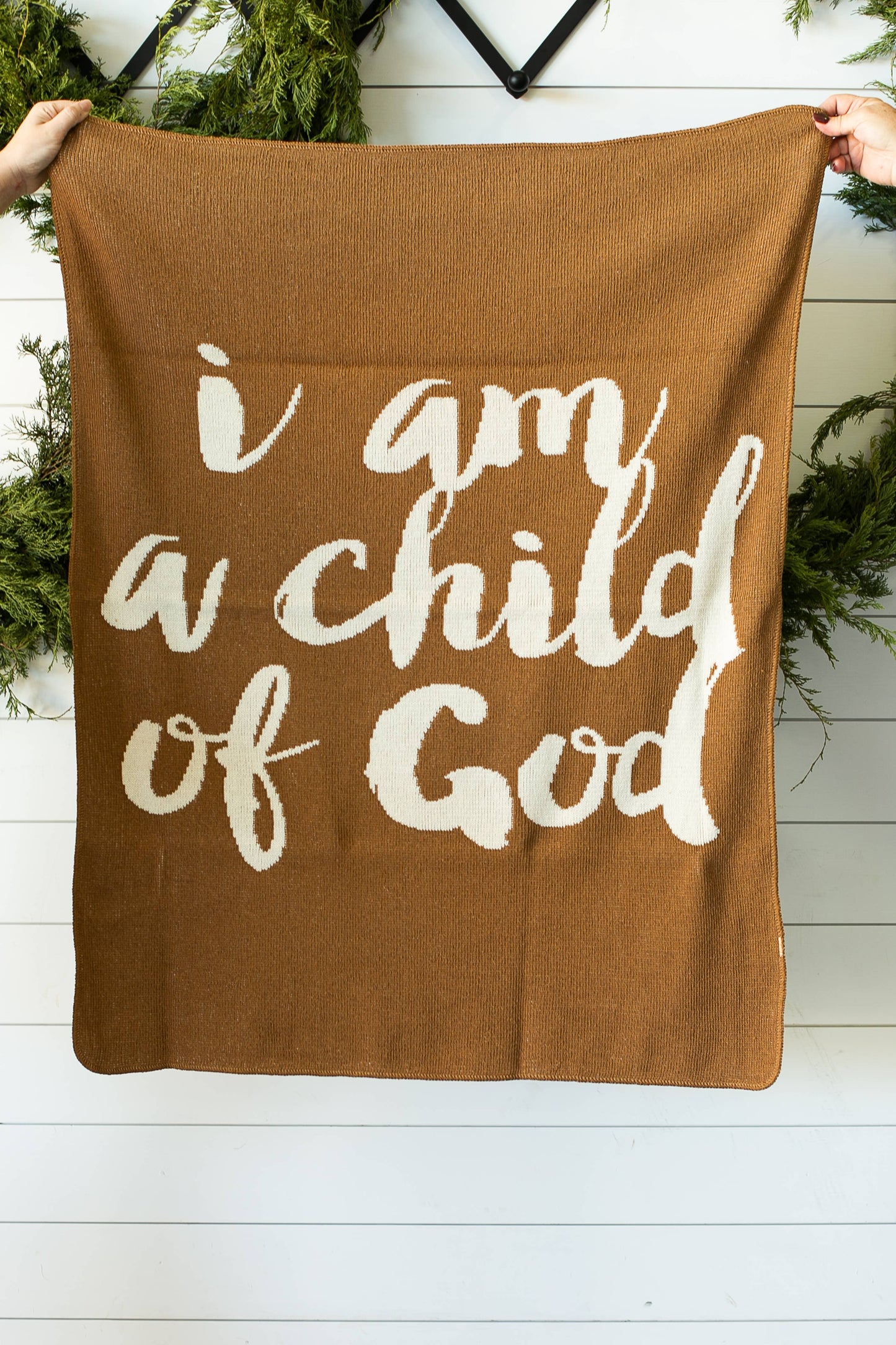 Child of God Knit Blanket