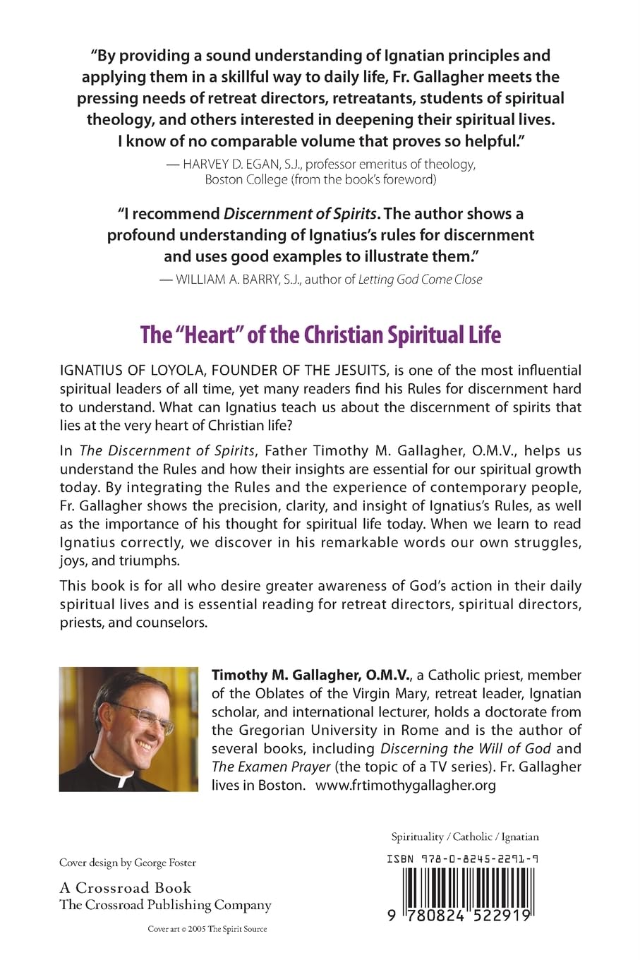 The Discernment of Spirits: An Ignatian Guide for Everyday Living