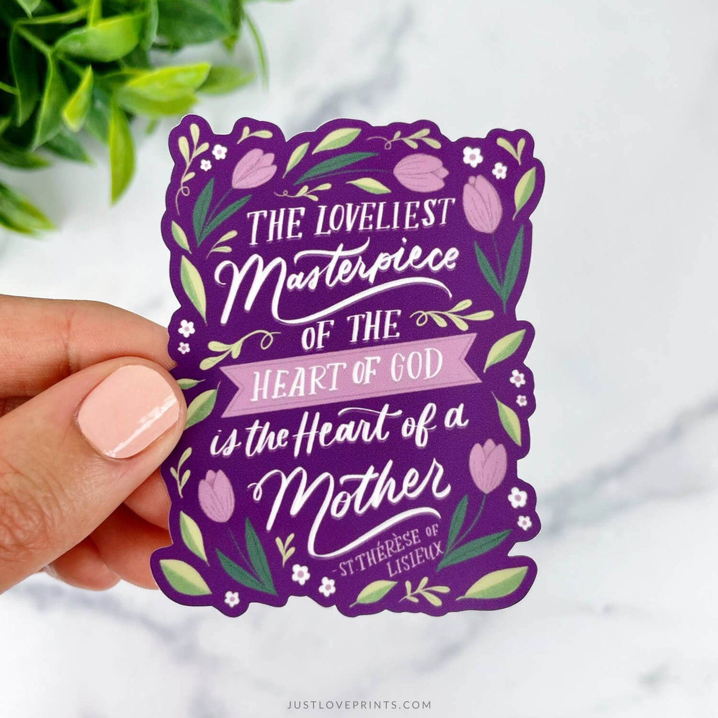 Heart of a Mother Vinyl Sticker