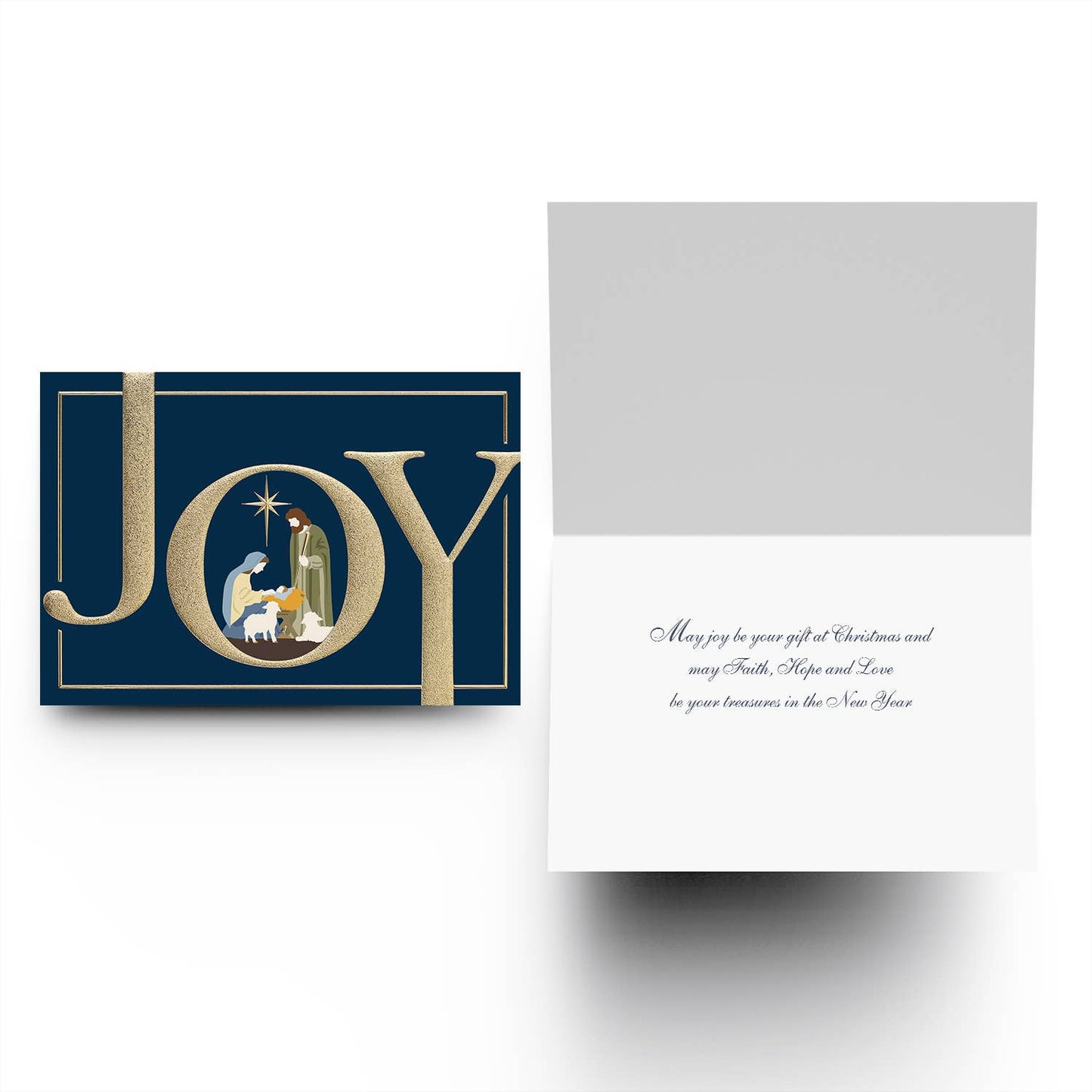 Nativity Joy Boxed Holiday Cards
