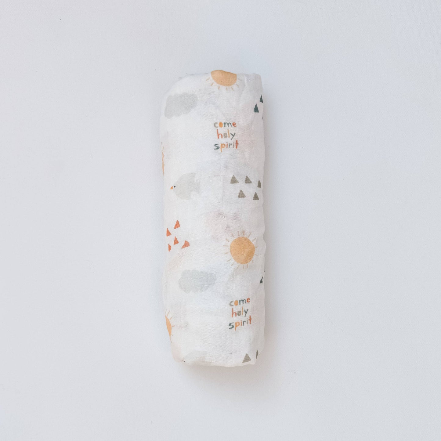Come Holy Spirit Muslin Swaddle