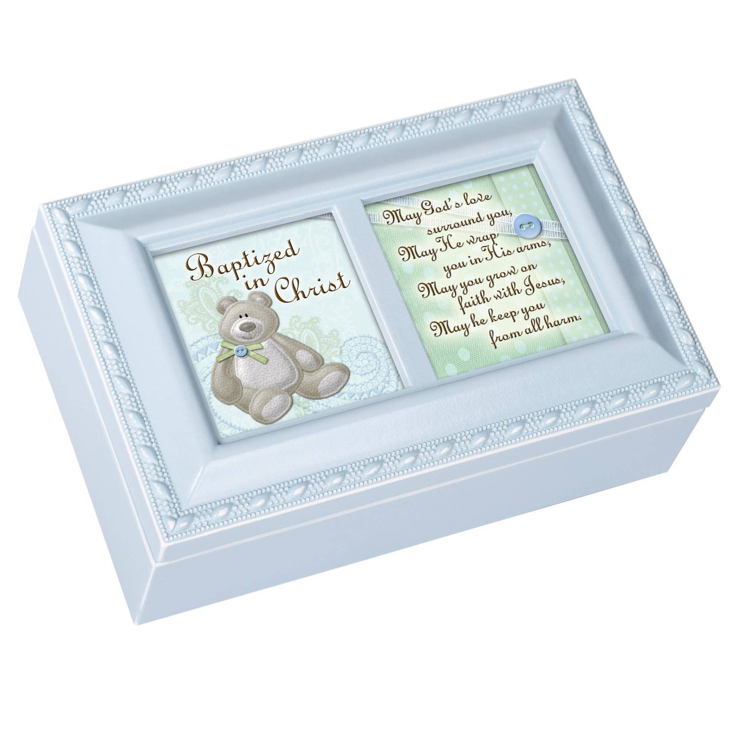 Baptized Boy Petite Music Box
