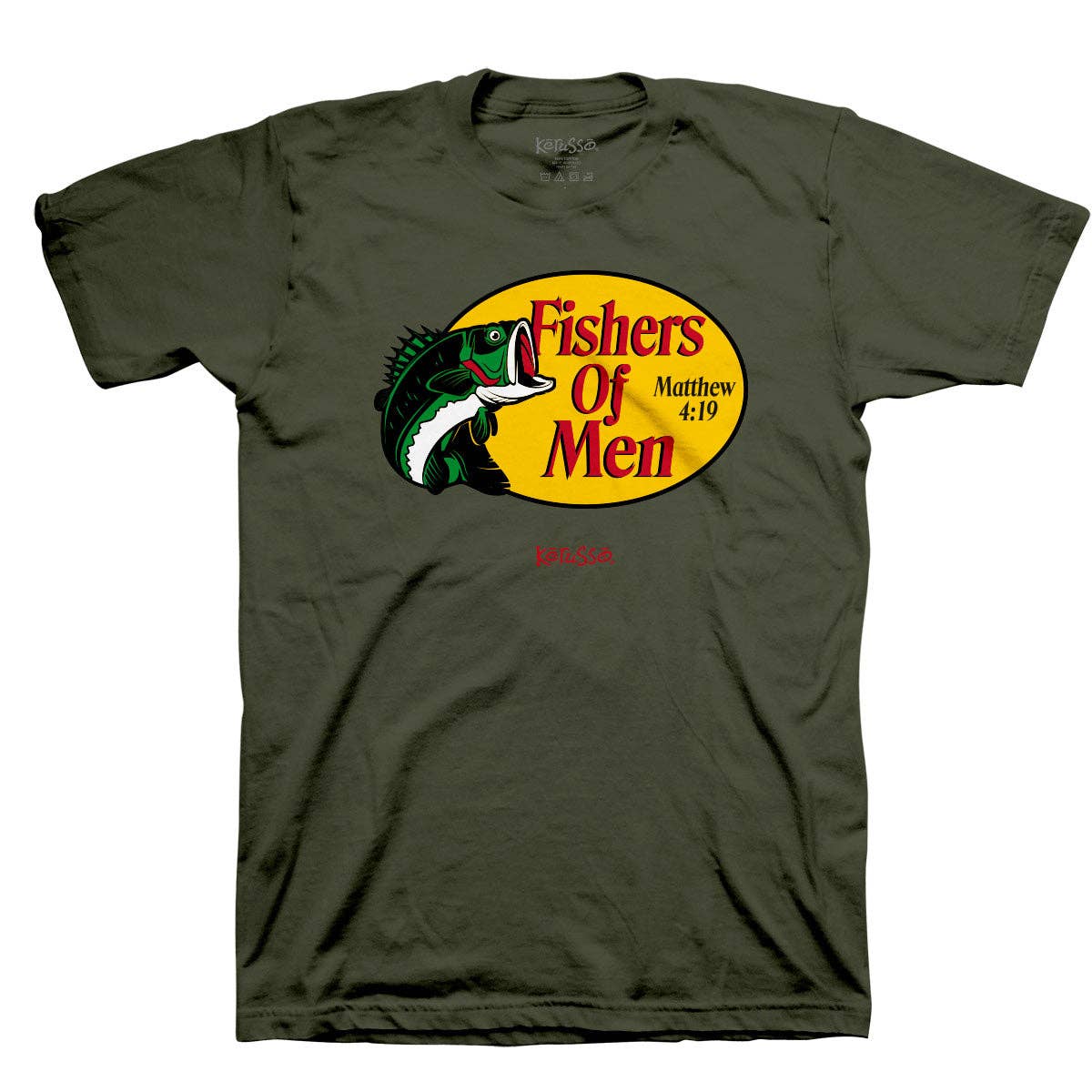 Kerusso Mens T-Shirt Fishers Of Men