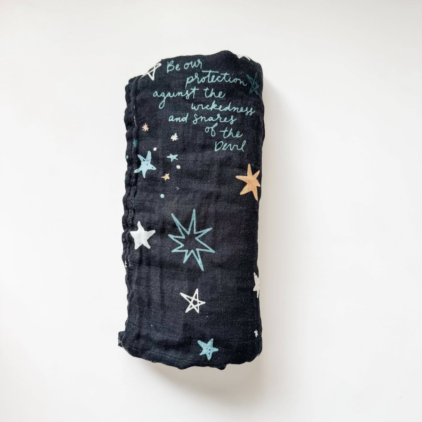 St. Michael Muslin Swaddle