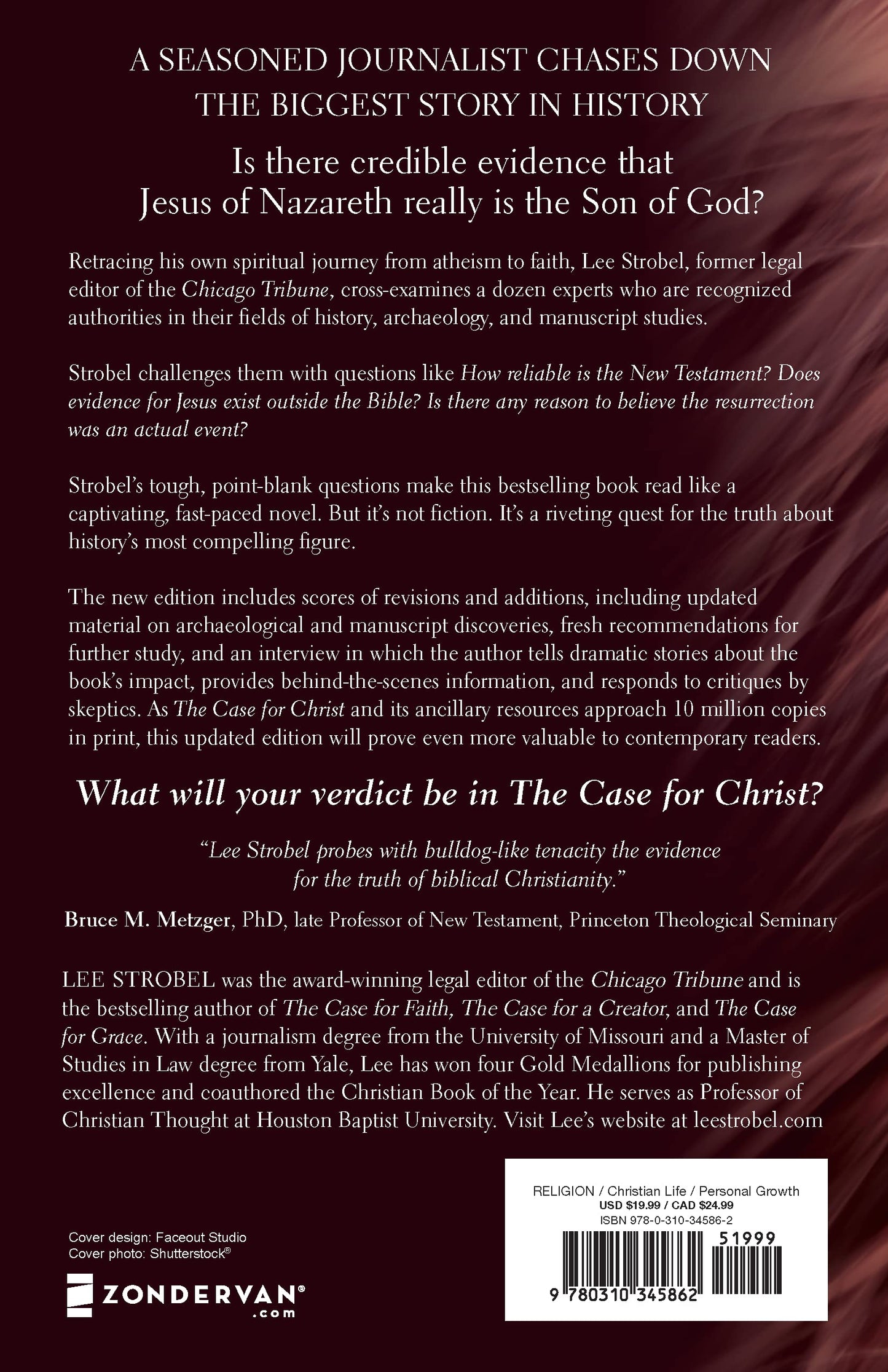 The Case for Christ: A Journalist's Personal Investigation of the Evidence for Jesus