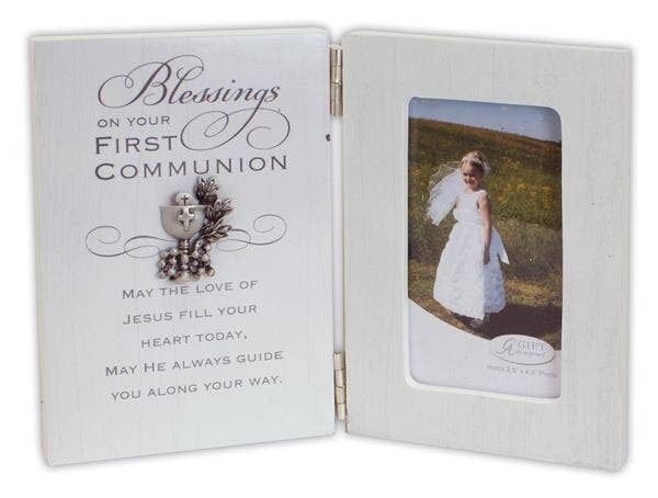 Chalice Accent Communion Hinged Frame