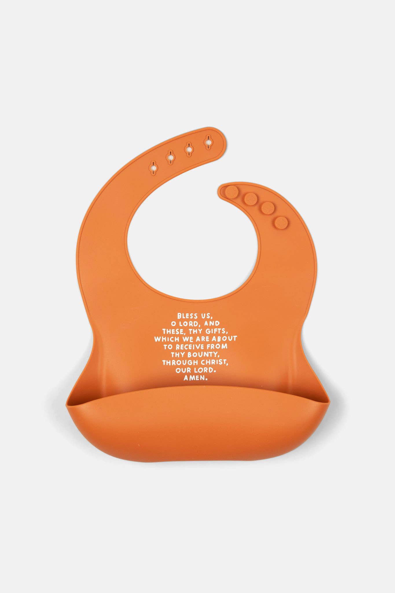 Catholic Meal Blessing BPA Free Bib