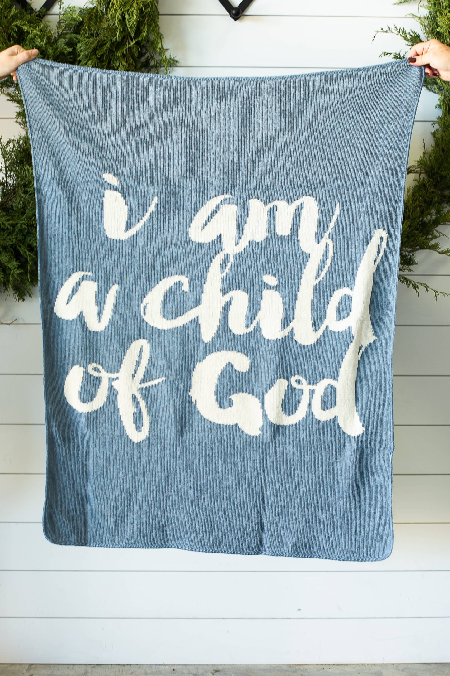 Child of God Knit Blanket