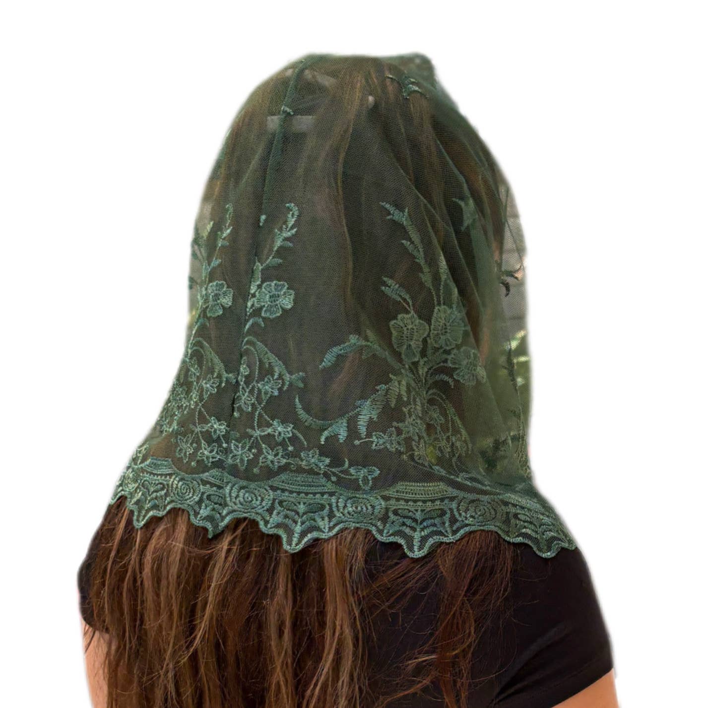 St. Veronica Infinity Veil - GREEN