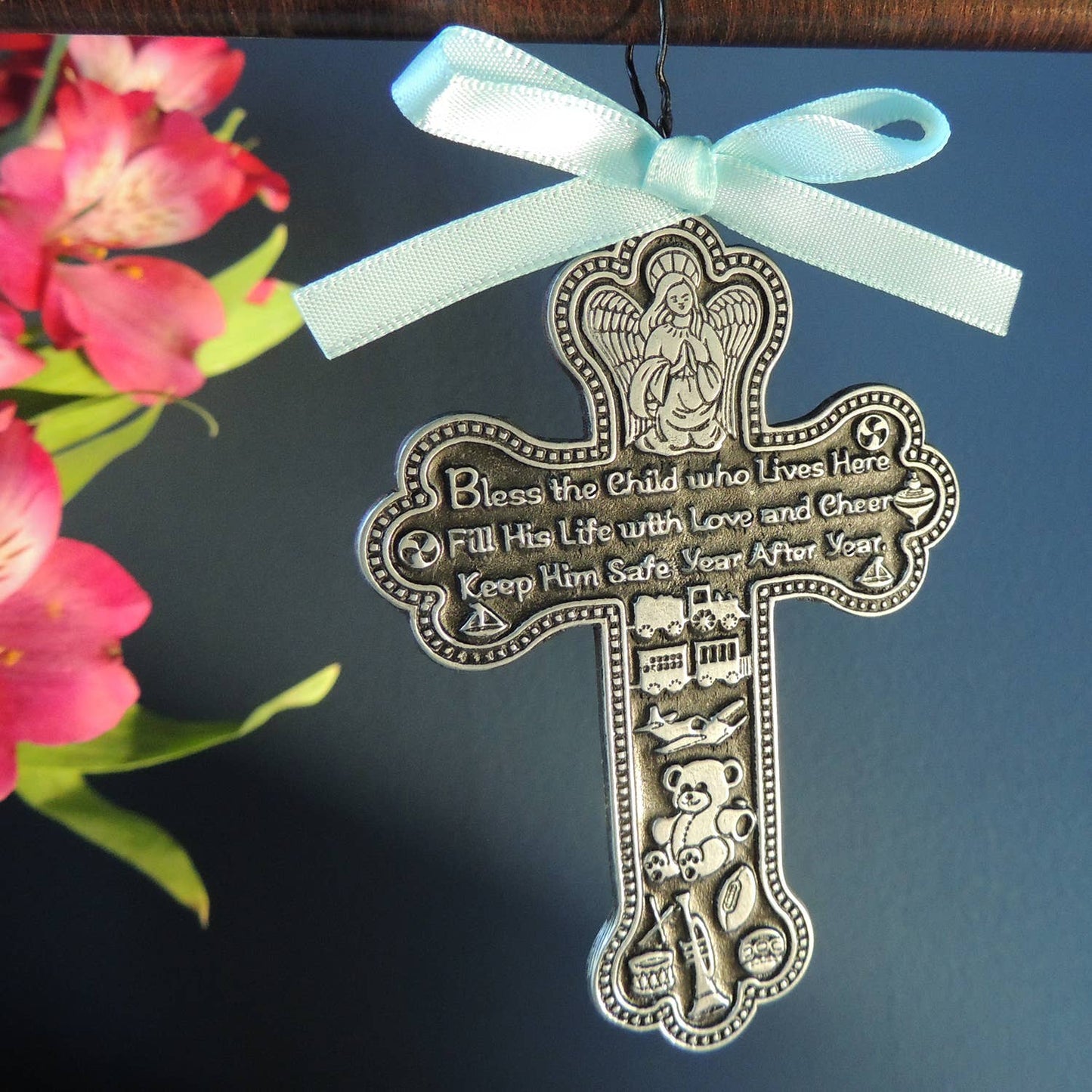 Baby Boy Crib Cross