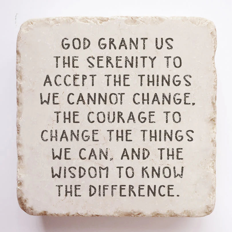 Serenity Prayer Small Stone Block
