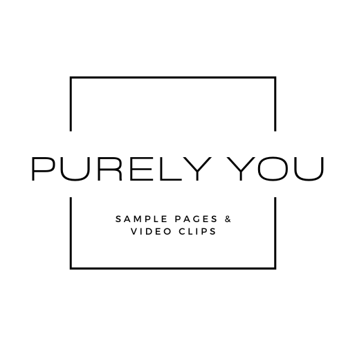 PURELY YOU Sample Pages
