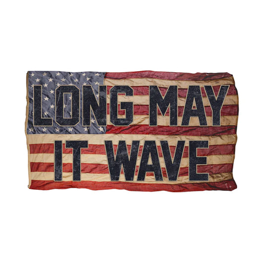 Long May it Wave Vinyl Sticker