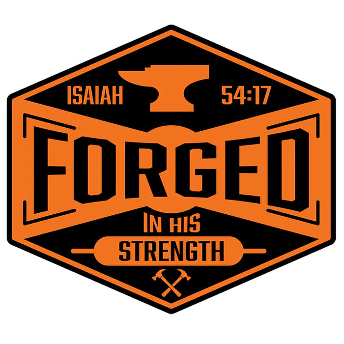 Forged Vinyl Sticker