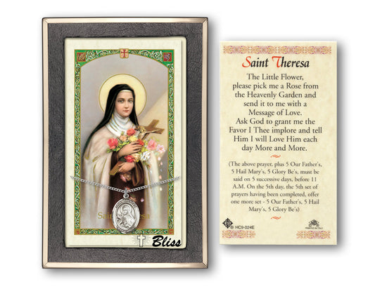 St. Theresa Sterling Medal Box Set