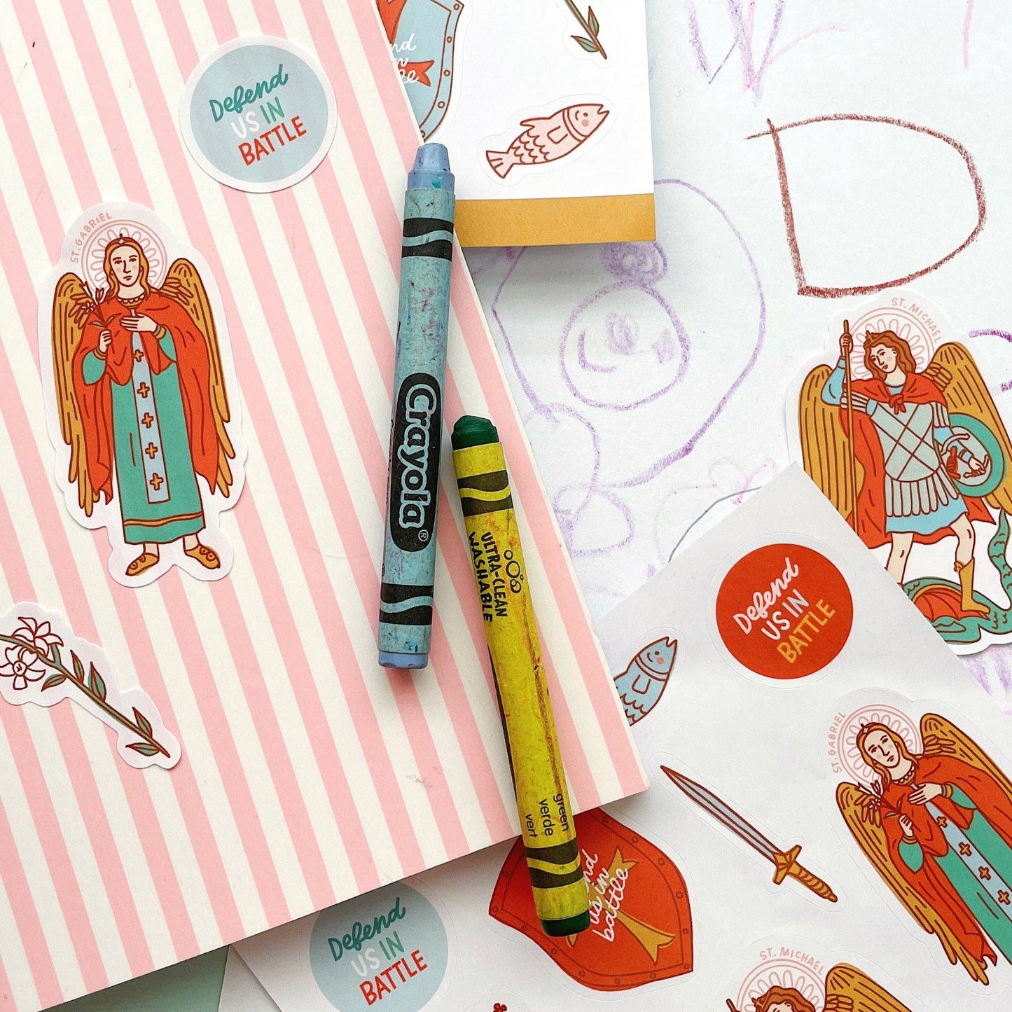 Archangels Sticker 5 Sheet Pack